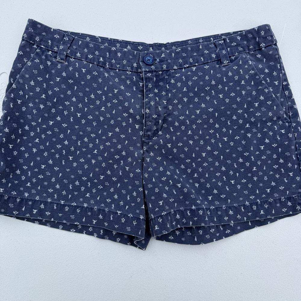 Patagonia Short Women 8 Organic Cotton Pocket Zip Low Rise Cactus Core